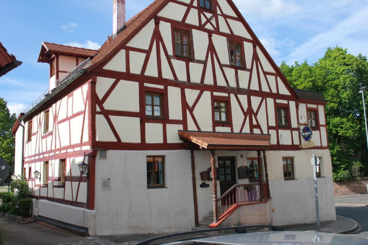 Hotel Zur Friedenslinde Norimberga Esterno foto